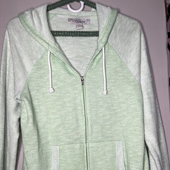 By Design Full Zip Hooded Terry Jacket size medium - Picture 4 of 11
